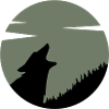 Das Wolfsrudel waldgrün