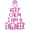 Keep Calm Engineer cool gift