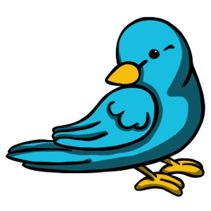 einfacher Vogel