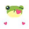 Crazy Bullfrog Lady Frog Hunter