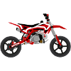 super Moto Red White