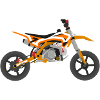 super Moto Orange White