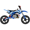 super Moto Blue White
