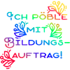 Der blumige Bildungsauftrag
