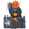 Dancing Cats Halloween