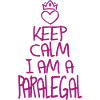 Keep Calm Paralegal Cool