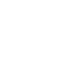 White mandala flake