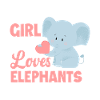 Elefant Mädchen Tiere