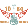 Guitar Guitar Lovers 1984 Birthday