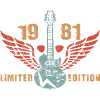 Guitariste Guitariste Guitariste 1981 Anniversaire