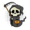 Grim Reaper Mort Halloween