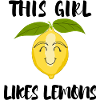 Pige kan lide citroner sommer limonade Eksotisk