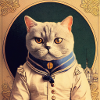 Britische Katze Retro Kurzhaar