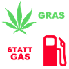 gras statt gas
