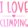 I love climbing