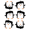 Viele Pinguine