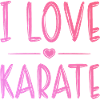 I love karate