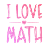 I love math