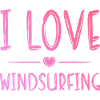 I love windsurfing