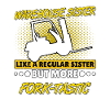 Staplerfahrerin Schwester Gabelstapler Fork-Tastic