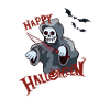 Mignon fantôme d’Halloween