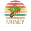 Cash Money Wheelbarrow Pushcart Sunset