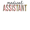 Medical Assistant Leopard Print Funny