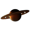 Saturn Planet in Space
