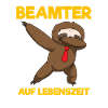 Beamter Auf Lebenszeit Dabbing Faultier