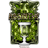 Absinthe Jugendstil-Design