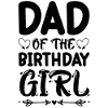 Dad's Little Princess Girl Birthday