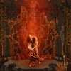 in the dark night