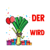 Hurra der Lauch wird 18