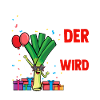 Hurra der Lauch wird 19
