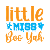 Little miss boo yah - halloween humor