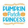 Kürbis-Patch-Prinzessin - Halloween-Humor