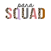 Para Squad Leopard Print Funny