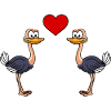 Strauss Comic Couple Love