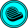 Fleisch steak symbol