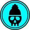 Skull head icon