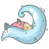 schlafender Fisch