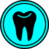 Tooth icon symbol