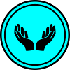 Hands icon icon