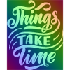 colourful typography
