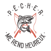 Pêcher me rend heureux