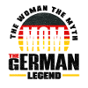 German Germany German Flag Mothers Day