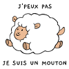 J'peux pas je suis un mouton