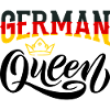 German Queen Germany German Flag