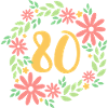 80th Birthday Gift