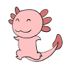 Sweet Axolotl Pink